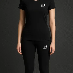 ست خفن باشگاهی(تیشرت و لگ زنانه)