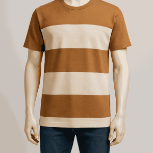 تیشرت یقه گرد مردانه(راه راه)