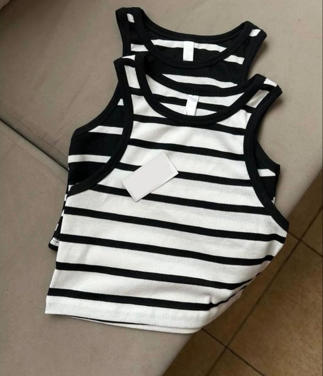 تاپ پینترستی راه راه یقه گرد